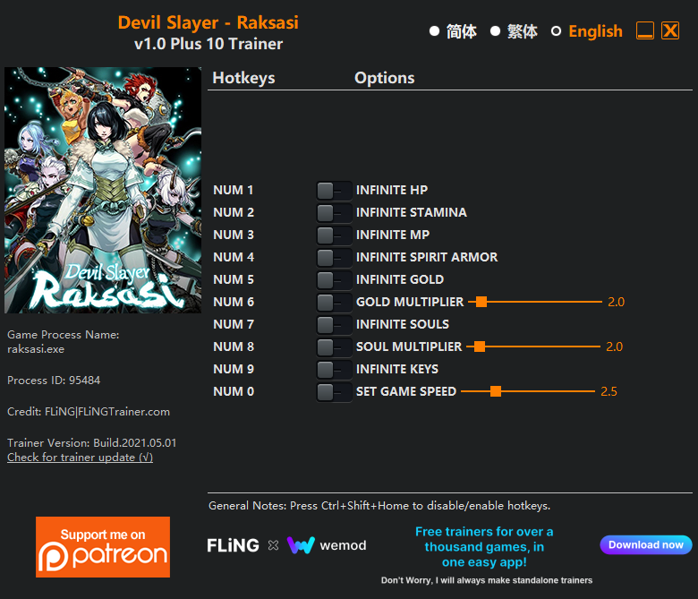 Devil Slayer – Raksasi Trainer